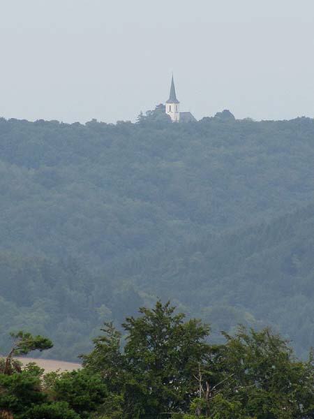 Eschweiler Kirche, Blick vom Jakob-Kneip-Berg