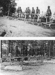 Deutsche Soldatengräber in Rußland